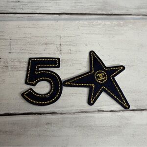 Chanel Adhesive Stickers L'Etoile/Le Numero 5 De Chanel NEW